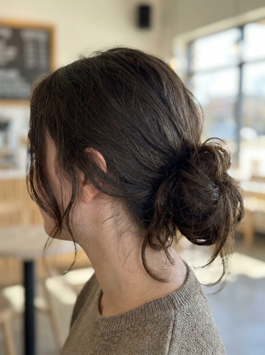Messy Bun in wenigen Minuten - Schnelle Morgenfrisur